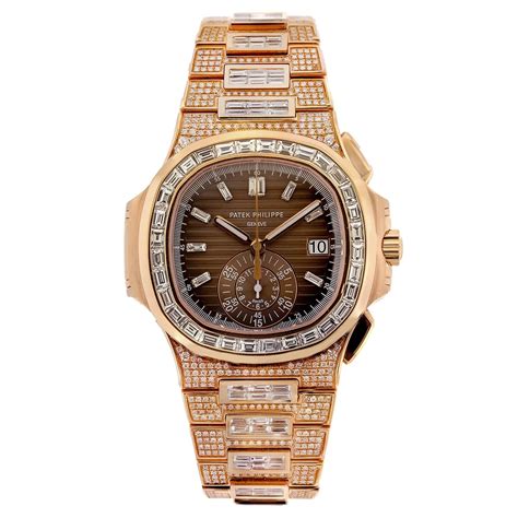 patek philippe nautilus full diamond prix|Patek Philippe full diamond watch.